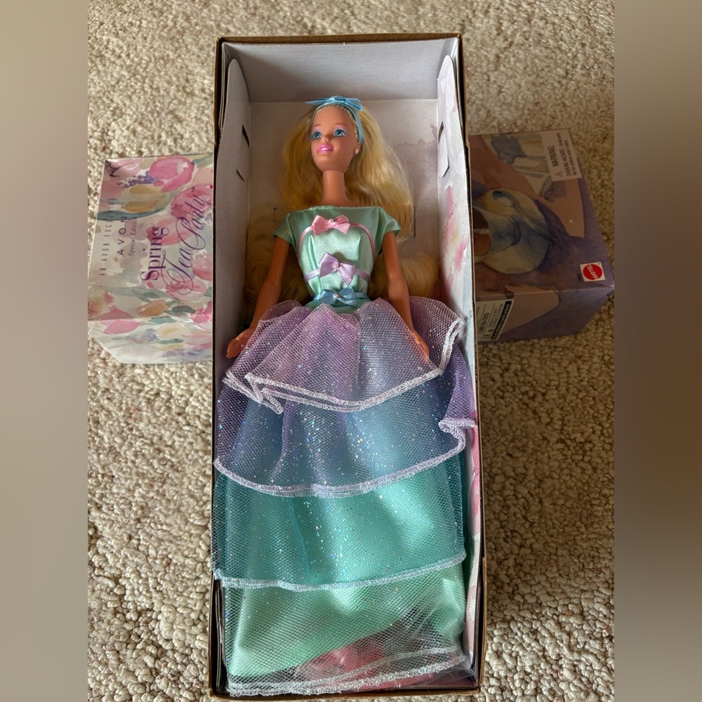 Barbie Spring Tea Party Doll
